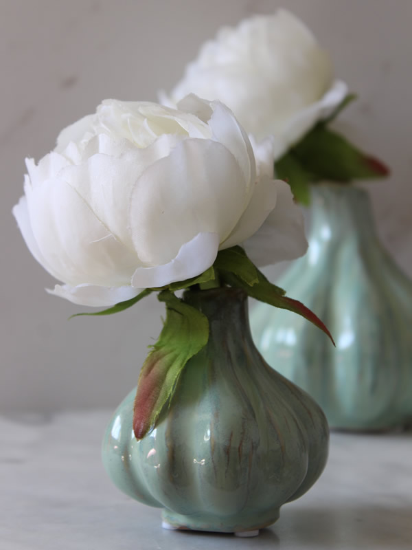 Pale Green Vases